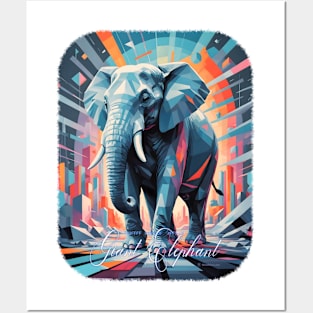 Giant Elephant Posters and Art